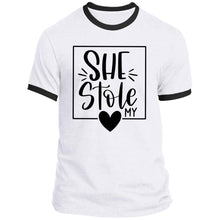 Load image into Gallery viewer, She Stole My Heart- couples shirt 1
