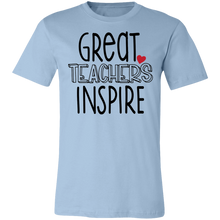 Load image into Gallery viewer, Great Teachers Inspire - Now Ya Talkin Tees 2
