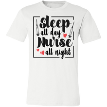 Load image into Gallery viewer, Sleep All Day Nurse All Night - Now Ya Talkin Tees 2
