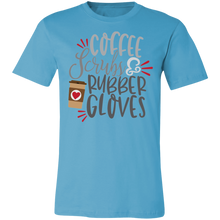 Load image into Gallery viewer, Coffee Scrubs Rubber Gloves - Now Ya Talkin Tees 2
