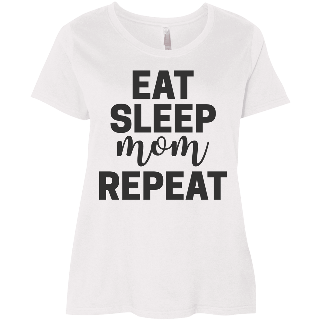 Eat Sleep Mom Repeat-Plus
