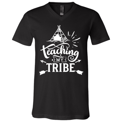 Teaching My Trine V-Neck - Now Ya Talkin Tees 2