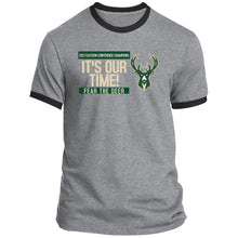 Load image into Gallery viewer, It's Our Time Ringer Tee - Now Ya Talkin Tees 2
