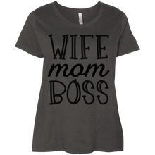 Load image into Gallery viewer, Wife Mom Boss-Plus
