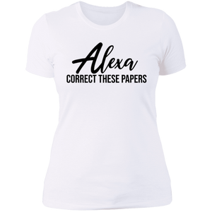 Alexa Correct these Papers