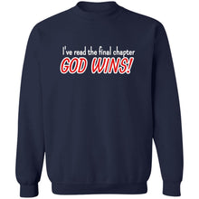 Load image into Gallery viewer, God Wins! Sweatshirt 8 oz (Closeout)
