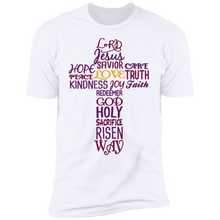 Load image into Gallery viewer, Jesus Wordle SS T-Shirt
