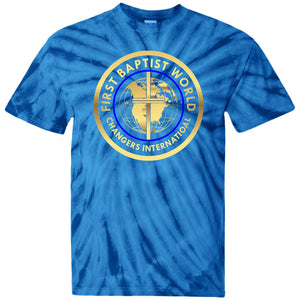 FBWC youth tie dye t shirt