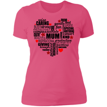 Load image into Gallery viewer, Mom Wordle-Boyfriend Tee
