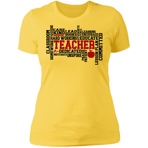 Teacher Word Art - Now Ya Talkin Tees 2