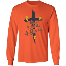 Load image into Gallery viewer, Cross Nails Given LS T-Shirt
