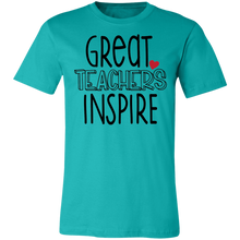 Load image into Gallery viewer, Great Teachers Inspire - Now Ya Talkin Tees 2
