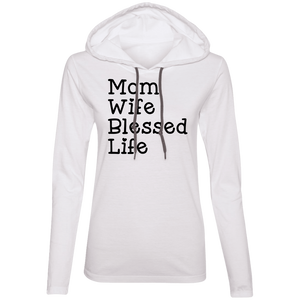 Mom Wife Blessed Life Hoodie