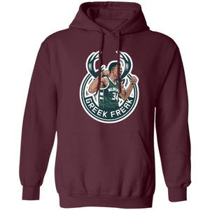 MILWAUKEE BUCKS GREEK FREEK HOODIE