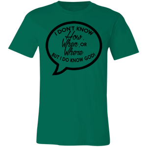 But I Do Know God - Now Ya Talkin Tees 2