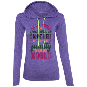 Mom You Are the World-Hoodie