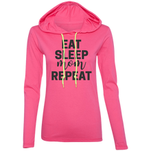 Load image into Gallery viewer, Eat Sleep Mom Repeat Hoodie
