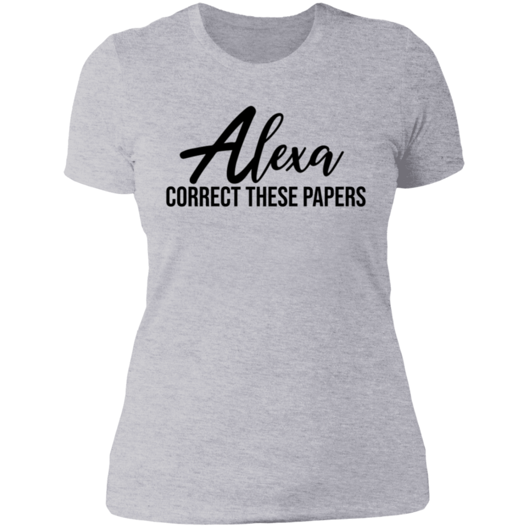 Alexa Correct these Papers