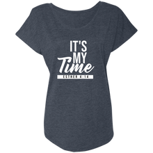 Load image into Gallery viewer, It's My Time Dolman Shirt
