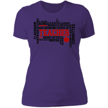 Load image into Gallery viewer, Teacher Word Art - Now Ya Talkin Tees 2
